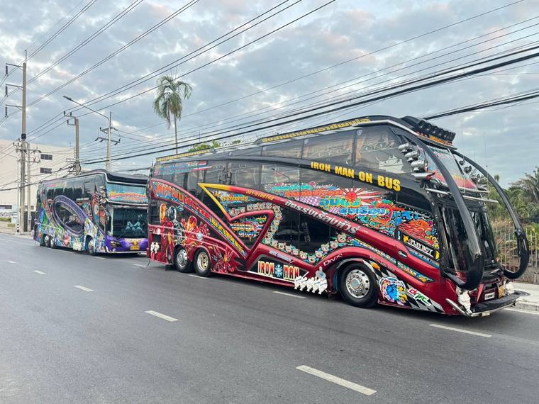 รถบัสสำหรับงานเช่าเหมาทั่วไป